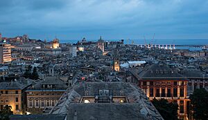 Archivo:Palazzo Rosso visto da Castelletto