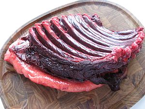 Archivo:Phoeca groenlandica piece of meat upernavik 2007-06-26