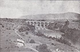 Puente Río Claro antiguo - Congreso de Ferrocarriles del Estado (1929).jpg