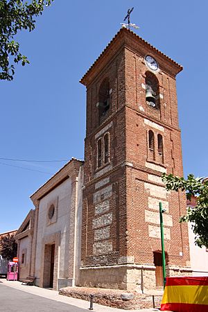 Archivo:Quismondo, Iglesia parroquial, torre