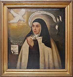 Archivo:Retrato de Santa Teresa de Jesús, fray Juan de la Miseria