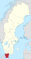 Skåne län in Sweden