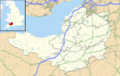Somerset UK location map