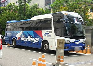 Archivo:Suwon Samsung Bluewings bus