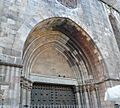 Timpà de la porta de l'Avemaria de Santa Maria del Pi