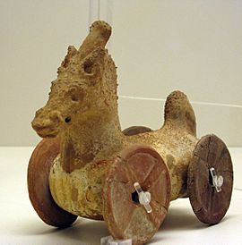 Archivo:Toy horse. From Athens. 4th c. AD (3471862162)