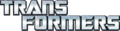 Transformers layered text logo