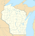 USA Wisconsin location map