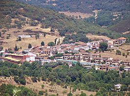 Vista general de la localidad desde la M-507