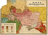 Мапа української мови 1871