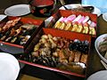 一般的な家庭での御節料理（おせちりょうり）P1010437