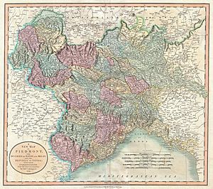 Archivo:1799 Cary Map of Piedmont, Italy ( Milan, Genoa ) - Geographicus - Piedmont-cary-1799