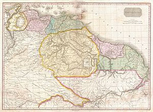 Archivo:1818 Pinkerton Map of Northeastern South America (Venezuela, Guyana, Surinam) - Geographicus - Caracas-pinkerton-1818