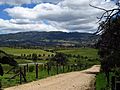 2018 Cundinamarca - carretera en el valle de Subachoque