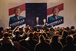 Archivo:Andrés Velasco da su respaldo a Michelle Bachelet