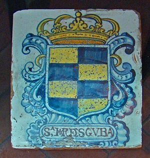 Archivo:Azulejos del censo Hospital de Sta Maria de Esgueva ni
