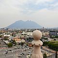 Cerro de la Silla desde el Antigua Palacio Federal