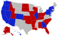 Class 3 US Senators by State & Party
