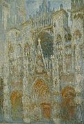 Claude Monet - Cathédrale de Rouen. Harmonie bleue