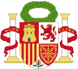 Archivo:Coat of Arms of Spain-1868 Proposal with the Civic Crown