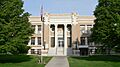 Custer County, Nebraska courthouse from E
