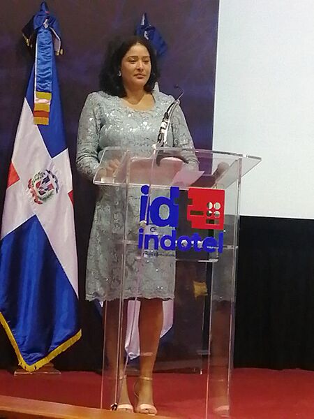 Dorka Jerez, presidenta de la Fundacion Princesa Dios Con Nosotros