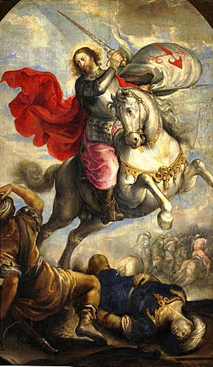 Archivo:El Apóstol Santiago a caballo o Santiago Matamoros, de Francisco Camilo (Museo del Prado)
