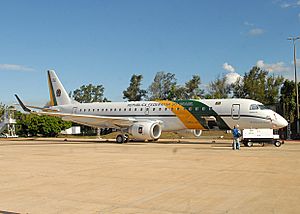 Archivo:Embraer 190 for the Brazilian Government