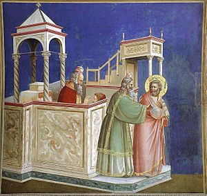 Archivo:Giotto - The Expulsion of Joachim from the Temple