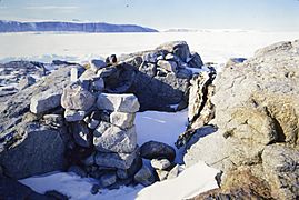 Granite House - Geology Point, Granite Harbour, Antarctica, November 1989
