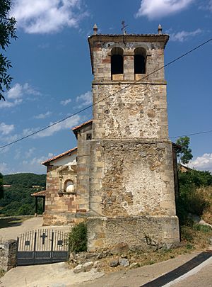 Archivo:Iglesia de San Andrés Apóstol, Arbejal 02