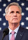 Kevin McCarthy, official portrait, speaker (cropped)