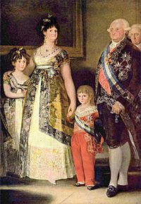 Archivo:La familia de Carlos IV, Francisco de Goya (detail)