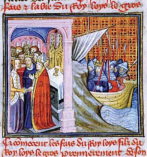 Archivo:Louis vii and alienor