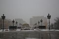 Moscow, Manezhnaya Square - snow, slush and fog (31952034817)