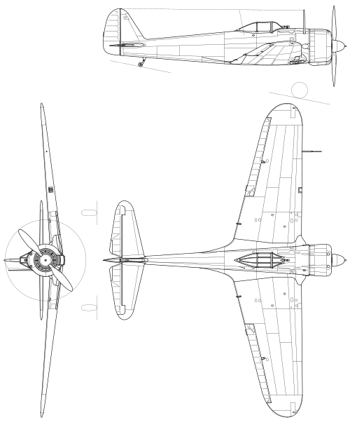 Nakajima Ki 43-I.svg