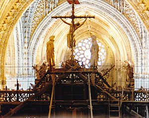 Archivo:Retablo de la Catedral de Sevilla