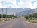 Ruta Provincial 82 en Blanco Encalada, Mendoza
