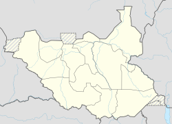 Yuba ubicada en Sudán del Sur