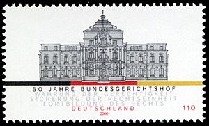 Archivo:Stamp Germany 2000 MiNr2137 Bundesgerichtshof