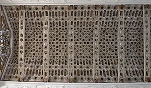 Archivo:Techumbre de la iglesia del Monasterio de Santa Clara, Sevilla
