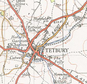 Archivo:Tetbury map 1946