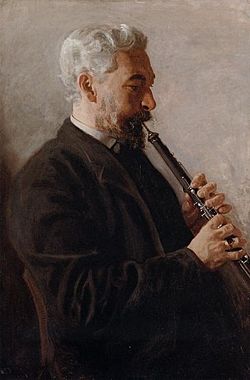 Archivo:Thomas Eakins - The Oboe Player
