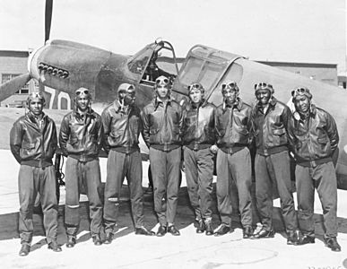 Tuskegee Airmen - Circa May 1942 to Aug 1943