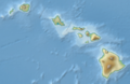 USA Hawaii relief location map