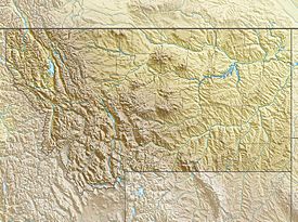 Paso de Lewis y Clark ubicada en Montana