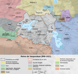 Archivo:Vaspurakan kingdom 908-1021 map-es