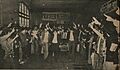Velatorio de Eduardo Beckerman en el claustro central del Colegio Nacional de Buenos Aires