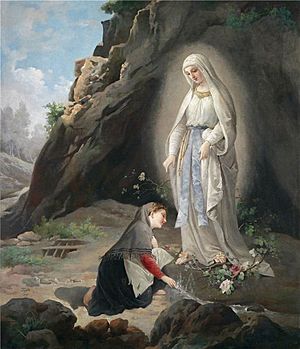 Archivo:Virgilio Tojetti 1877 Our Lady of Lourdes