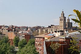 Vista de la ciudad y del monasterio
